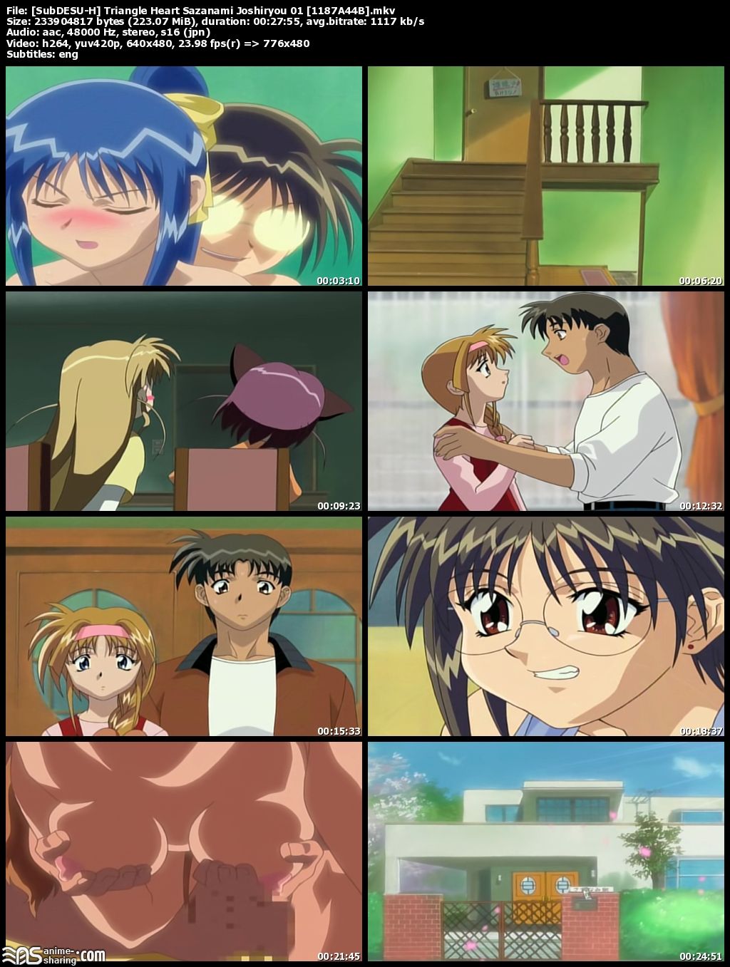 English Triangle Heart Sazanami Joshiryou English Triangle Heart Sazanami Joshiryou