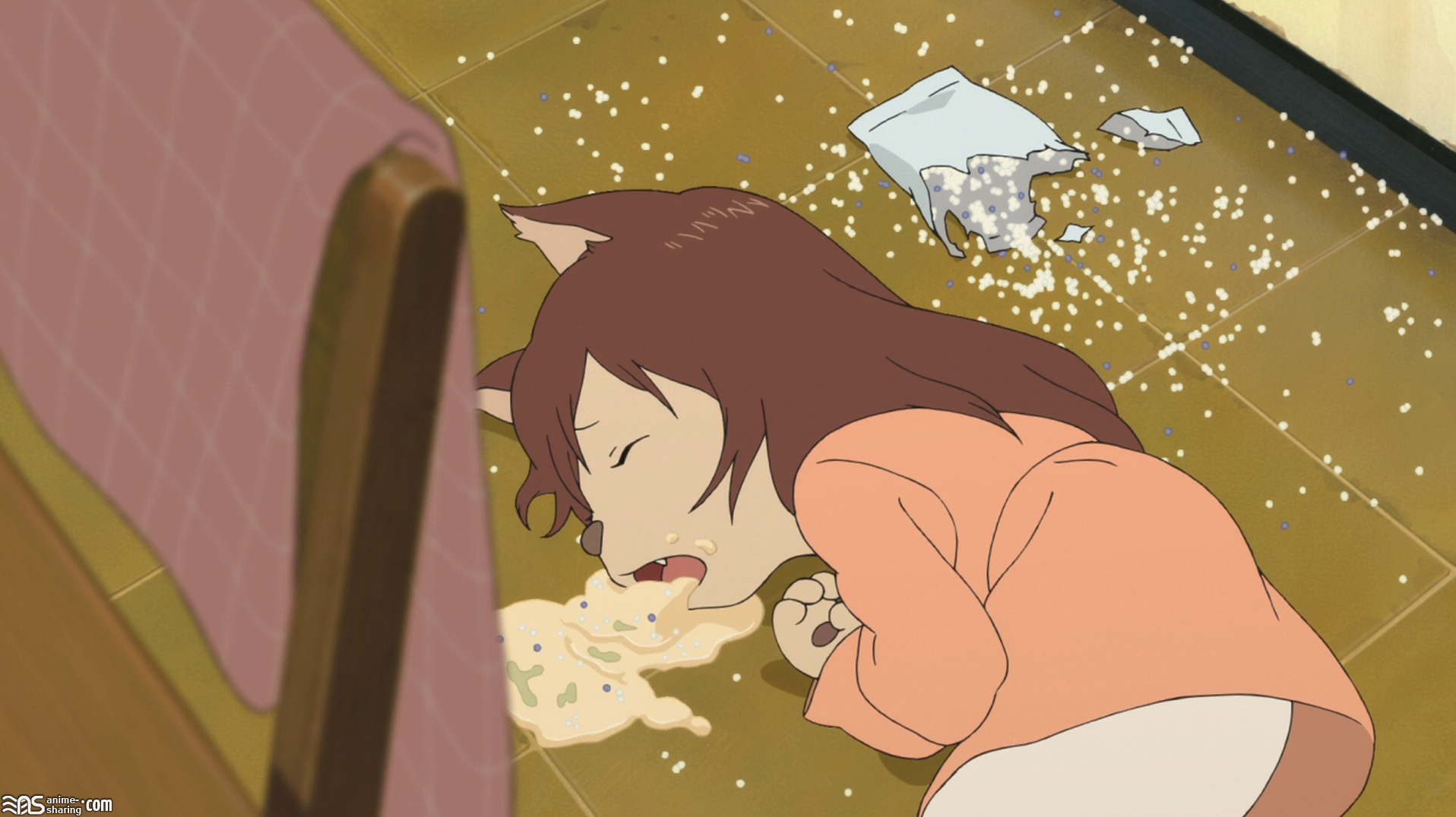 Ookami kodomo no ame to yuki хентай фото 37