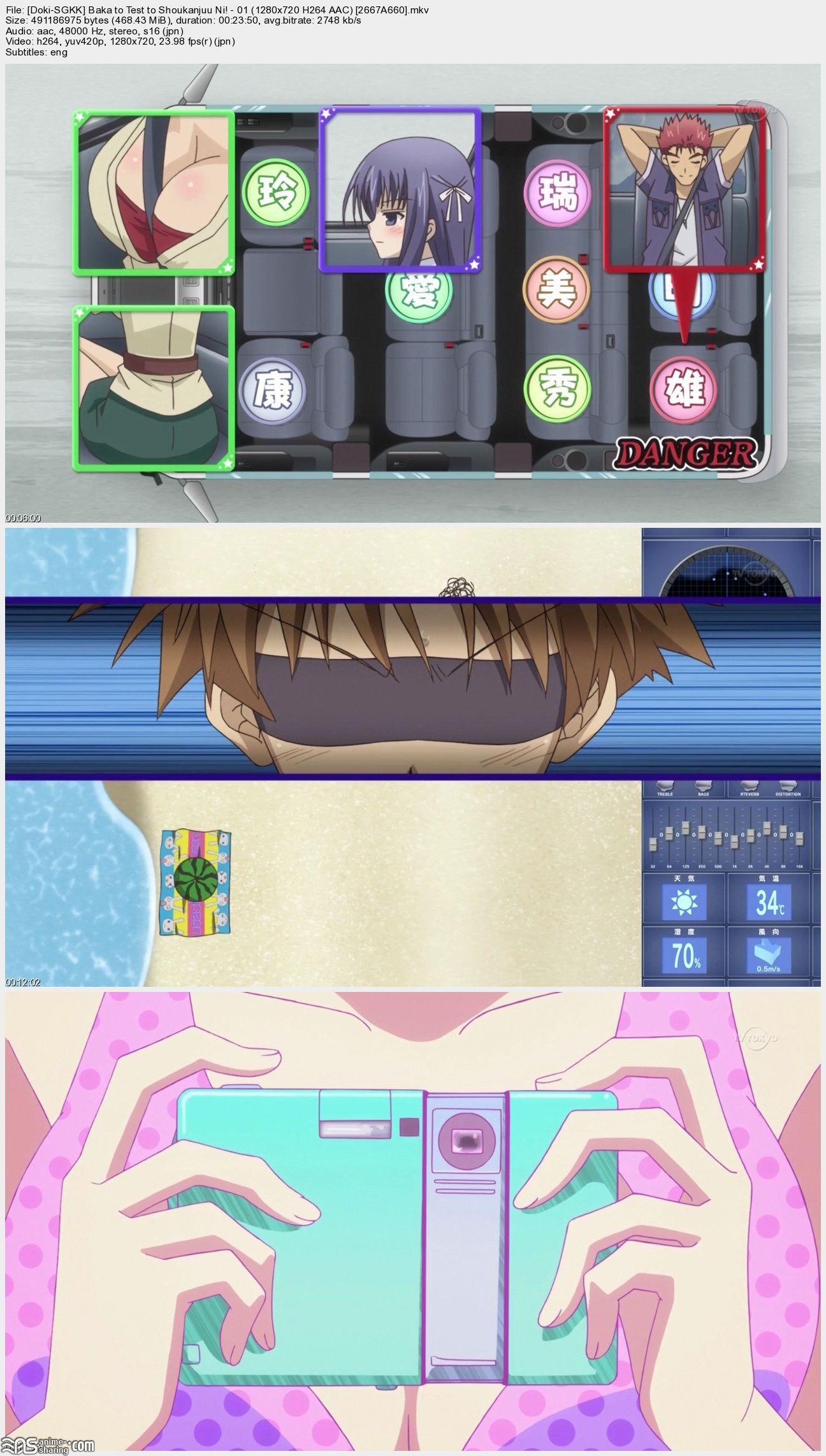[Doki-SGKK] Baka to Test to Shoukanjuu Ni! - 01 (1280x720 H264 AAC) [2667A660]_s.jpg