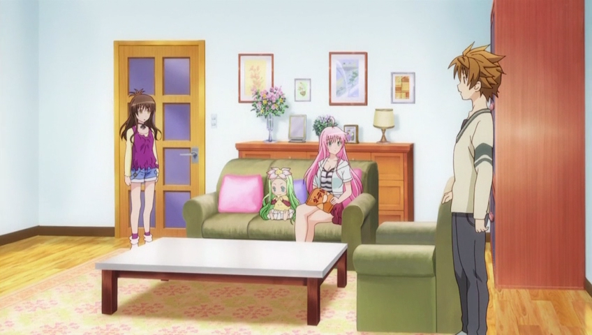 [Doki-Chihiro]Motto To LOVE-Ru - 02 - Those Warped into Darkness; Welcome to the Yuuki Household!; Slumber Party(848x480 h264 AT-X AAC) [3C3E100E].mkv_snapshot_09.22_[2010.10.25_08.40.13].png