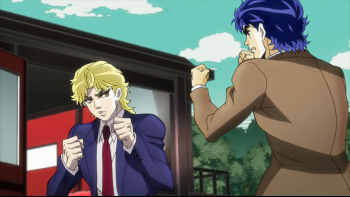 [DmonHiro] Jojo's Bizarre Adventure - 01 - Dio,The Invader (BD, 720p) [70472769].mkv_000733.122_1.png